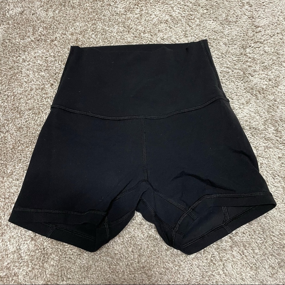 Lululemon Black Align 4” Shorts